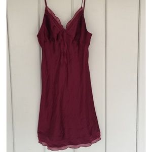Beautiful Burgundy Victoria's Secret Nightgown